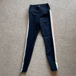 Spiritual Gangster high waisted striped leggings